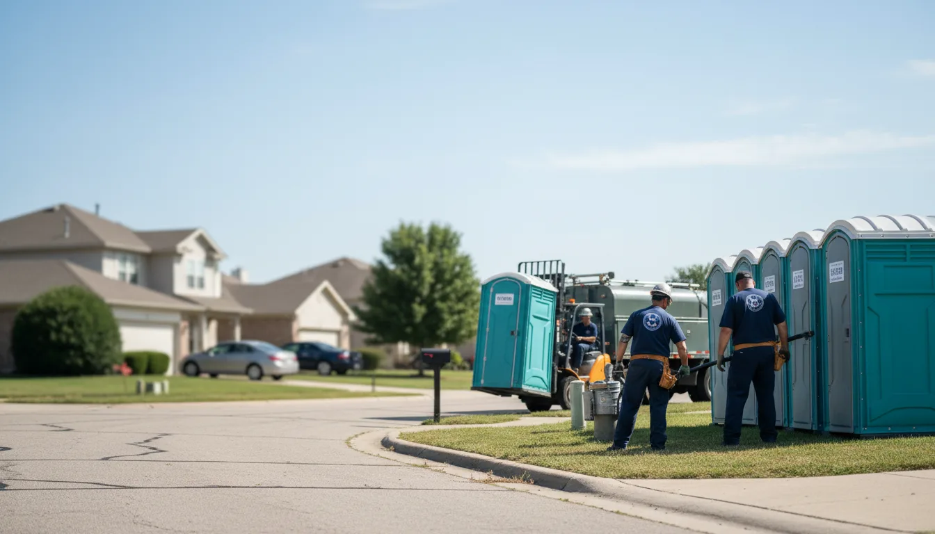 Porta Potty Rental in Orangeville, IL near me